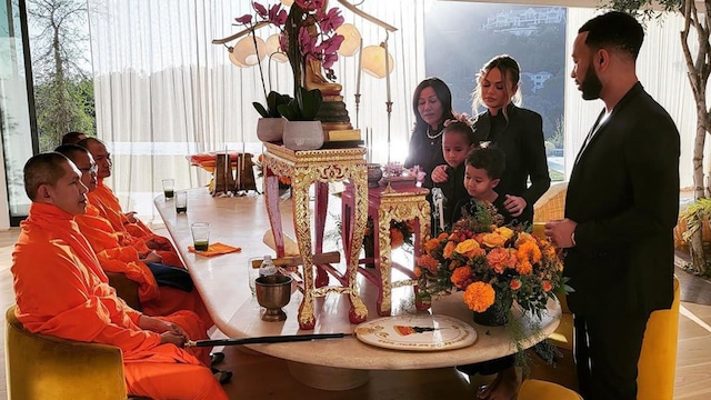 Chrissy Teigen and John Legend hold memorial service for son Jack