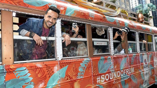 The singer partied on a bus in NYC with Bacardi in honor of National Rum Day.
Photo: 2017 Startraks Photo/The Grosby Group