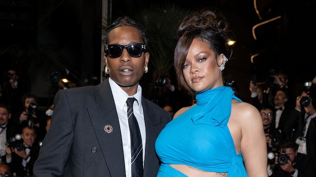  ASAP Rocky and Rihanna 
