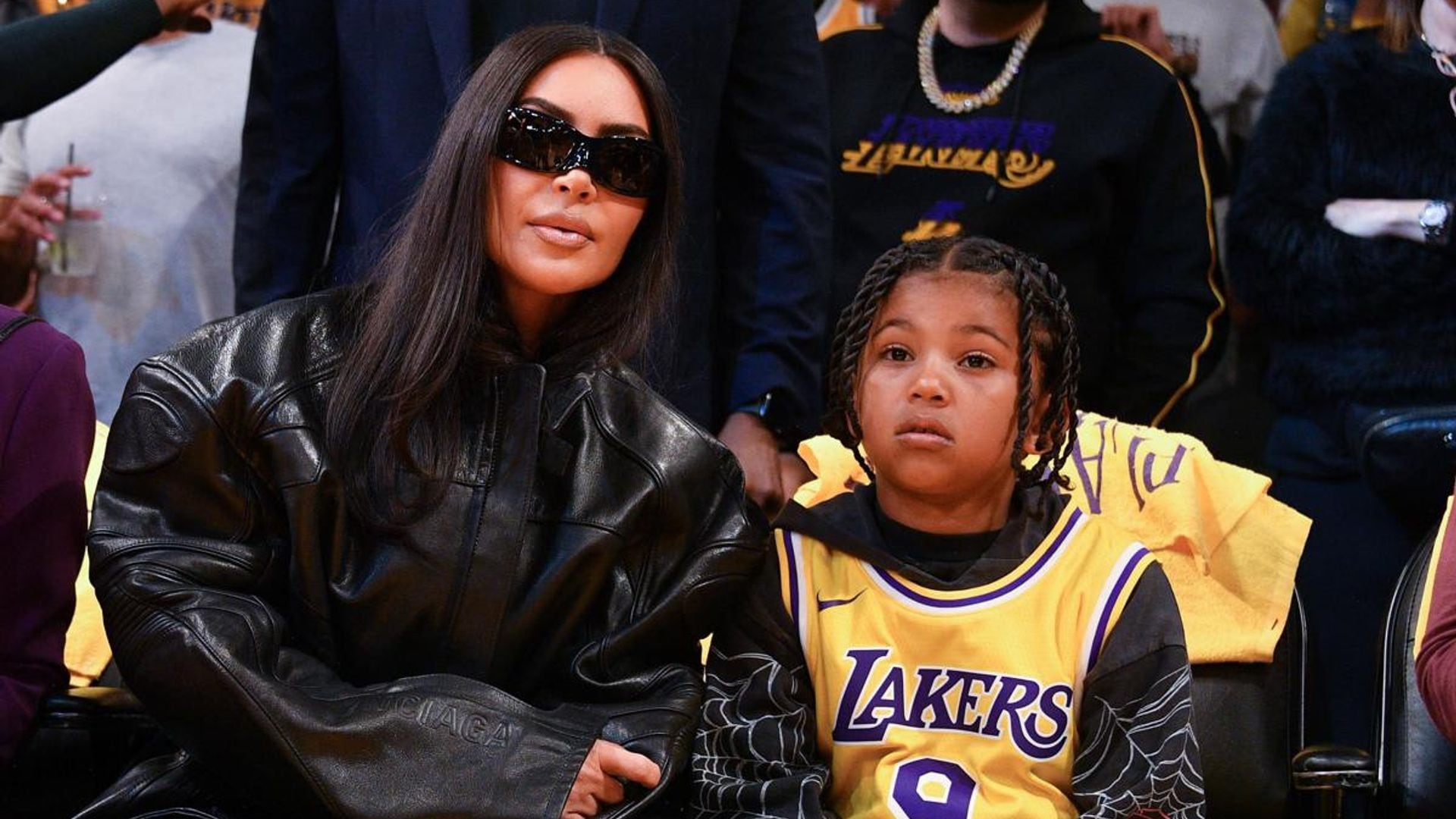 Kim Kardashian shares selfie of one of her sons, and social media reacts to his resemblance to Kanye West