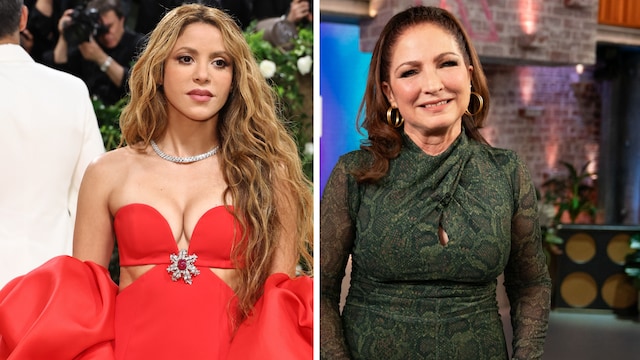 Shakira and Gloria Estefan