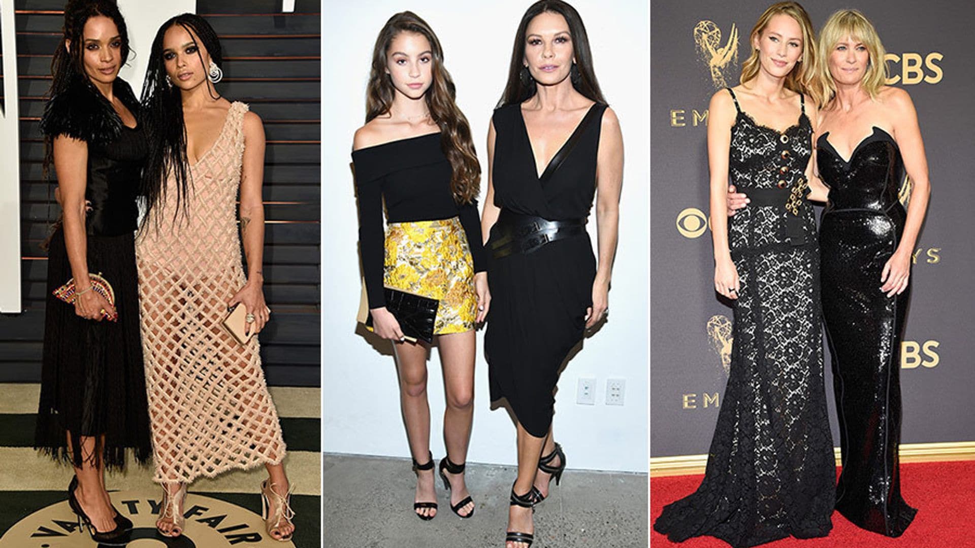 Mother's Day: Celebrity moms and their look-alike daughters