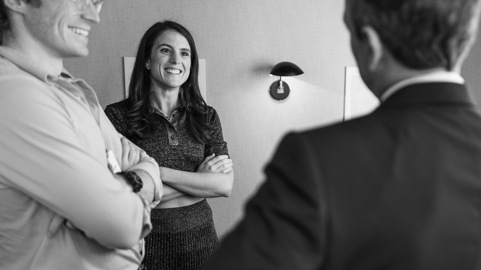 Author Tatiana Schlossberg during an interview with host Seth Meyers backstage on September 3, 2019