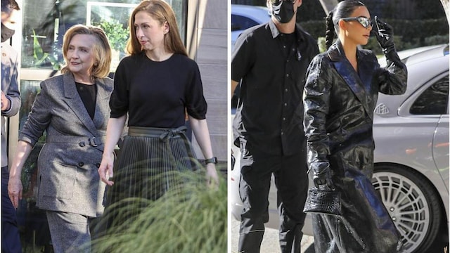 Chelsea and Hillary Clinton have coffee date with Kim Kardashian