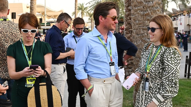 Royal cousins at F1 Grand Prix of Bahrain