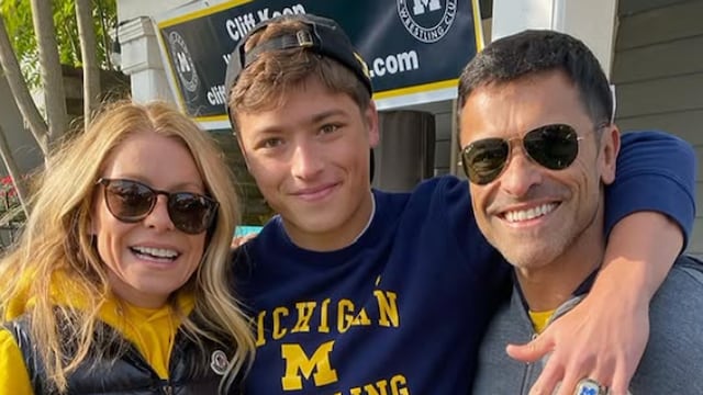 Joaquin Consuelos is a part of the wrestling team at Michigan University