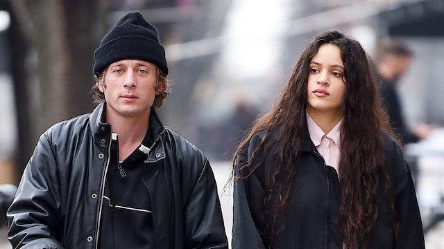 Jeremy Allen White and Rosalia