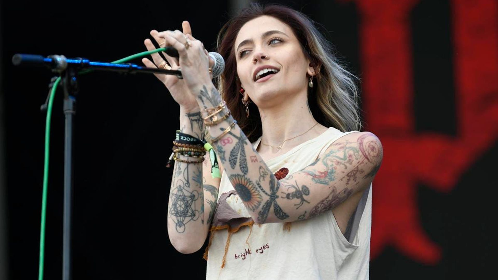Paris Jackson flaunts her grunge style at BottleRock Napa Valley Festival