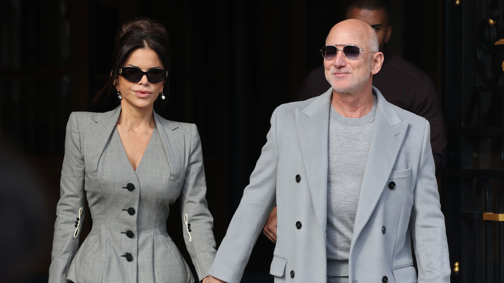 Lauren Sánchez leads the way in Vintage 1995 Galliano, matching Jeff Bezos for Paris' ultimate power duo style