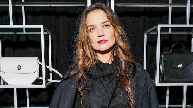 Katie Holmes proves she's the queen of elegant evening wear in latest outing