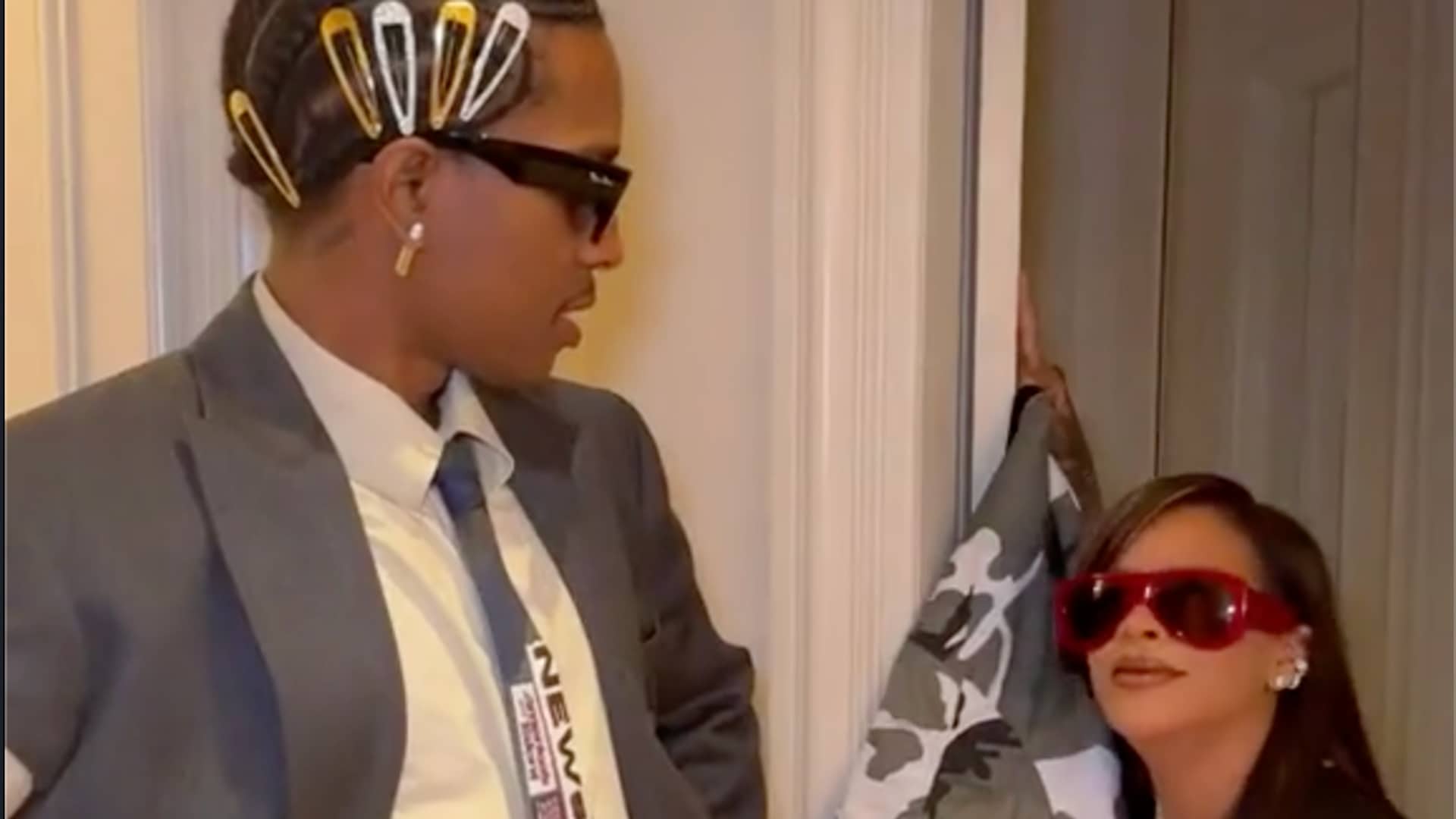 Rihanna and A$AP Rocky 