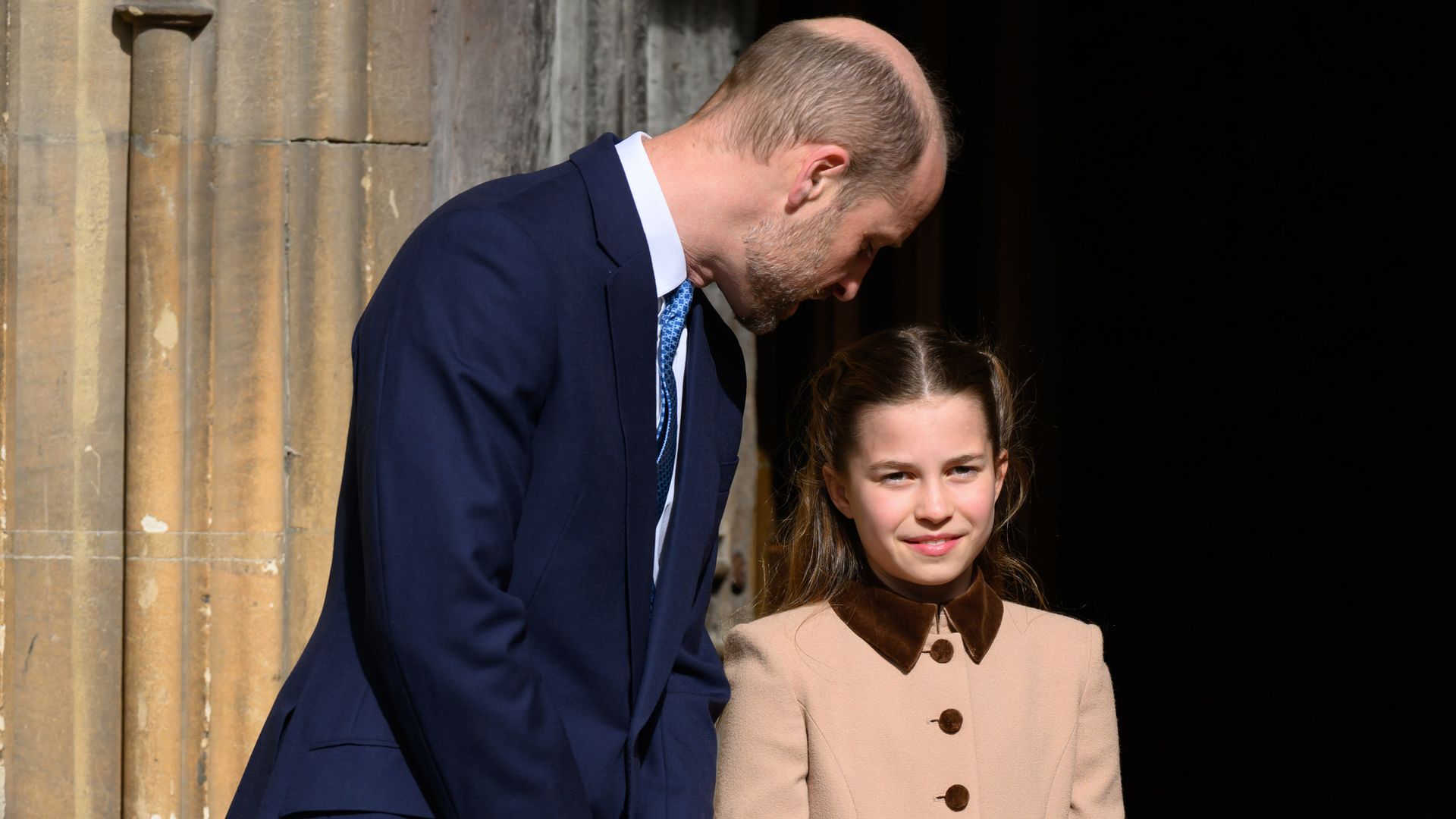 Princess Charlotte just stepped out in a '90s look that makes her Prince William's twin