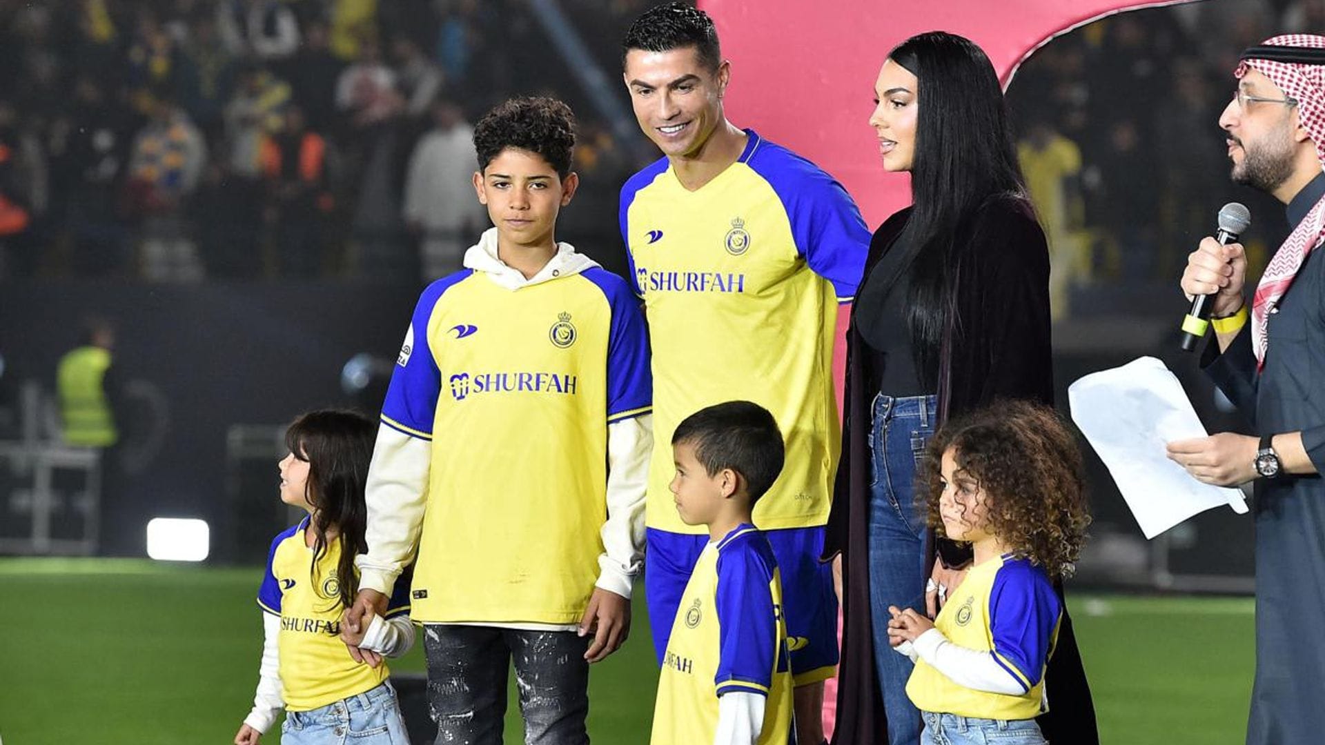 Cristiano Ronaldo and Georgina Rodríguez take their children to enjoy Saudi Arabia’s tourist wonders