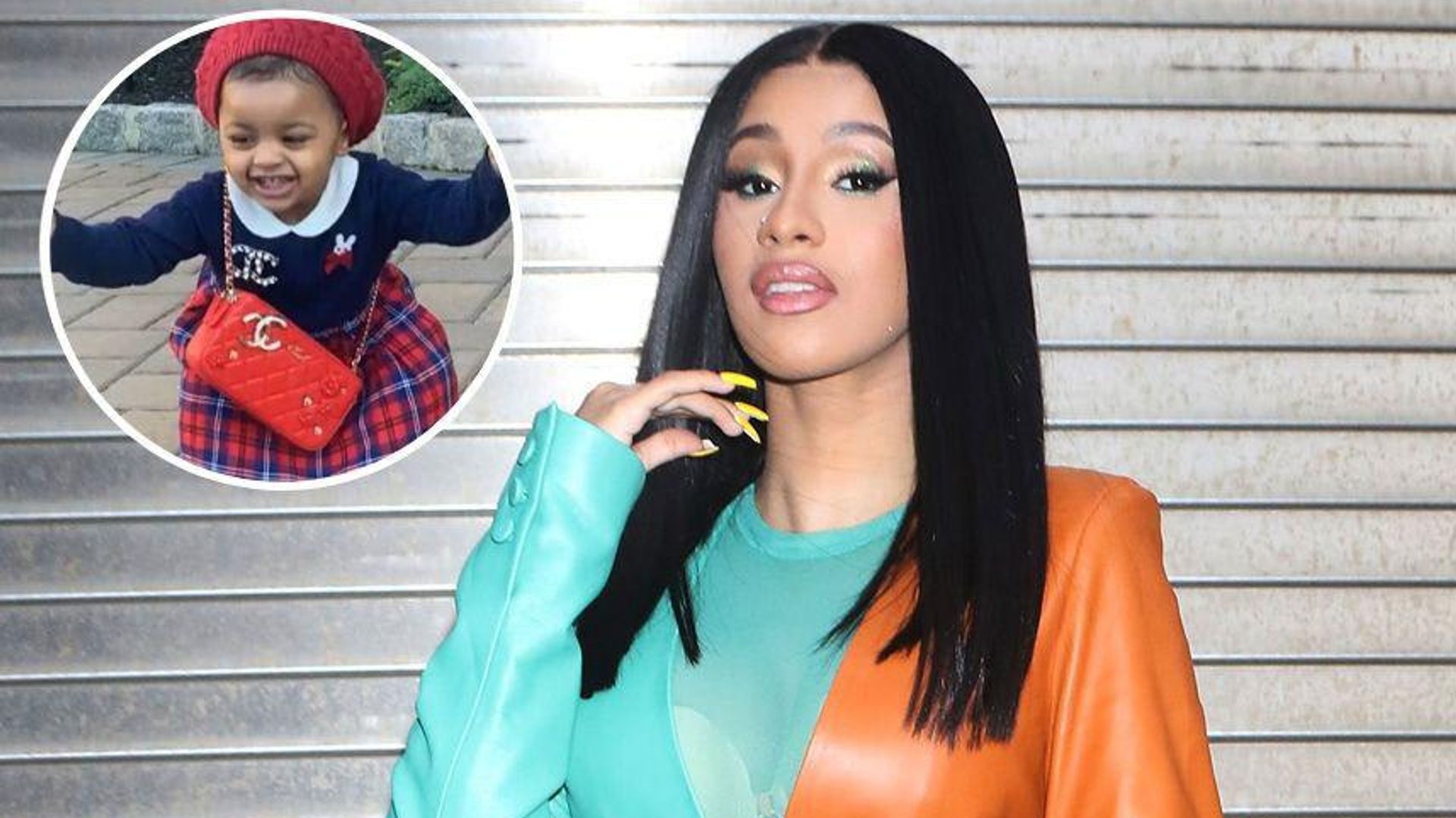 Cardi B's daughter Kulture is the coolest in lavish fur coat