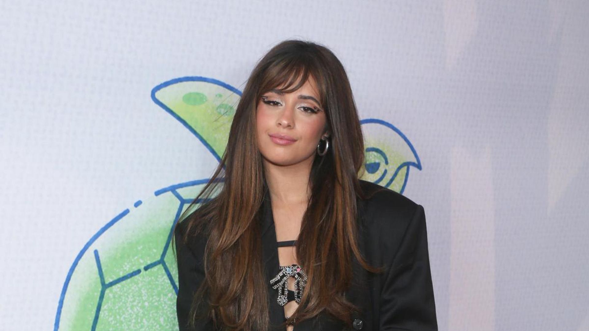 Camila Cabello is back on Instagram in an electric blue bikini