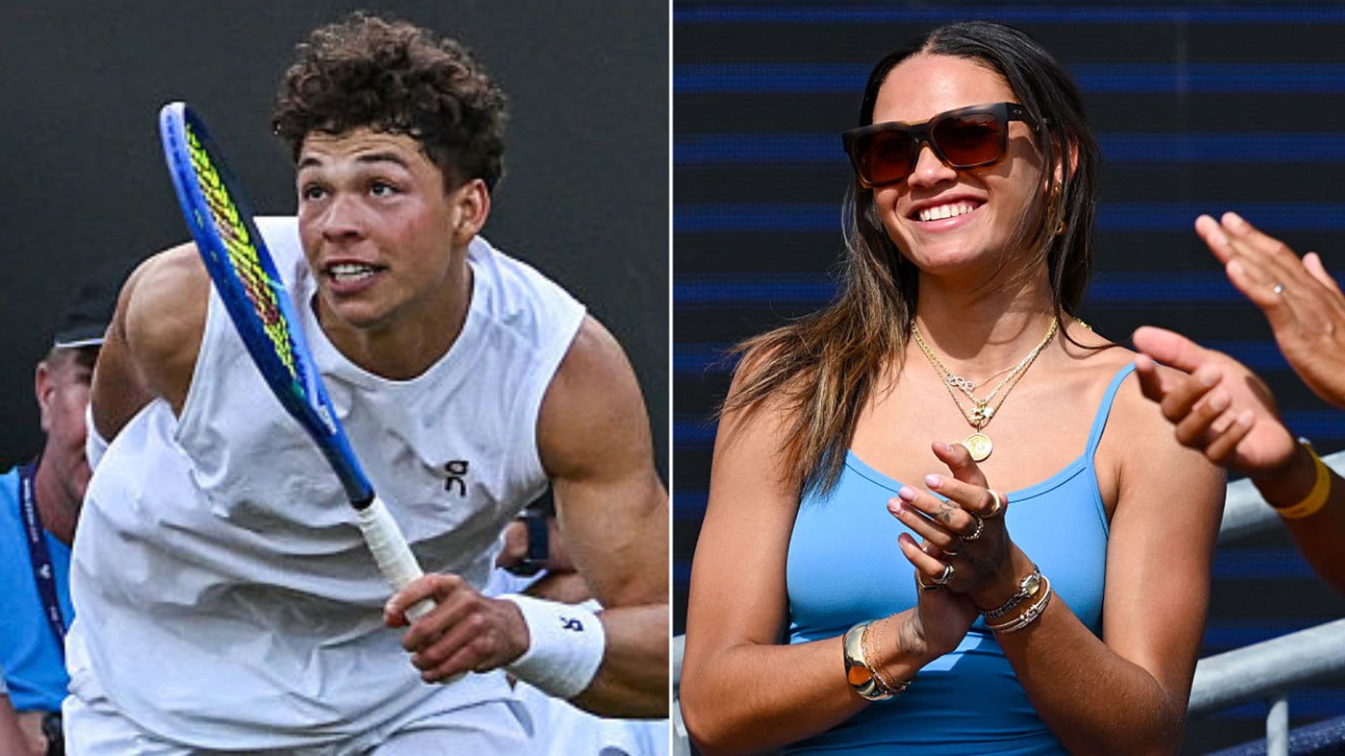 Trinity Rodman looks madly in love watching Ben Shelton play at Wimbledon