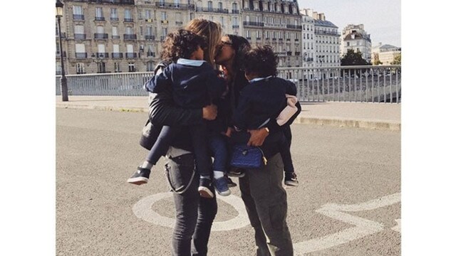 Zoe Saldana and family take the Vida Challenge