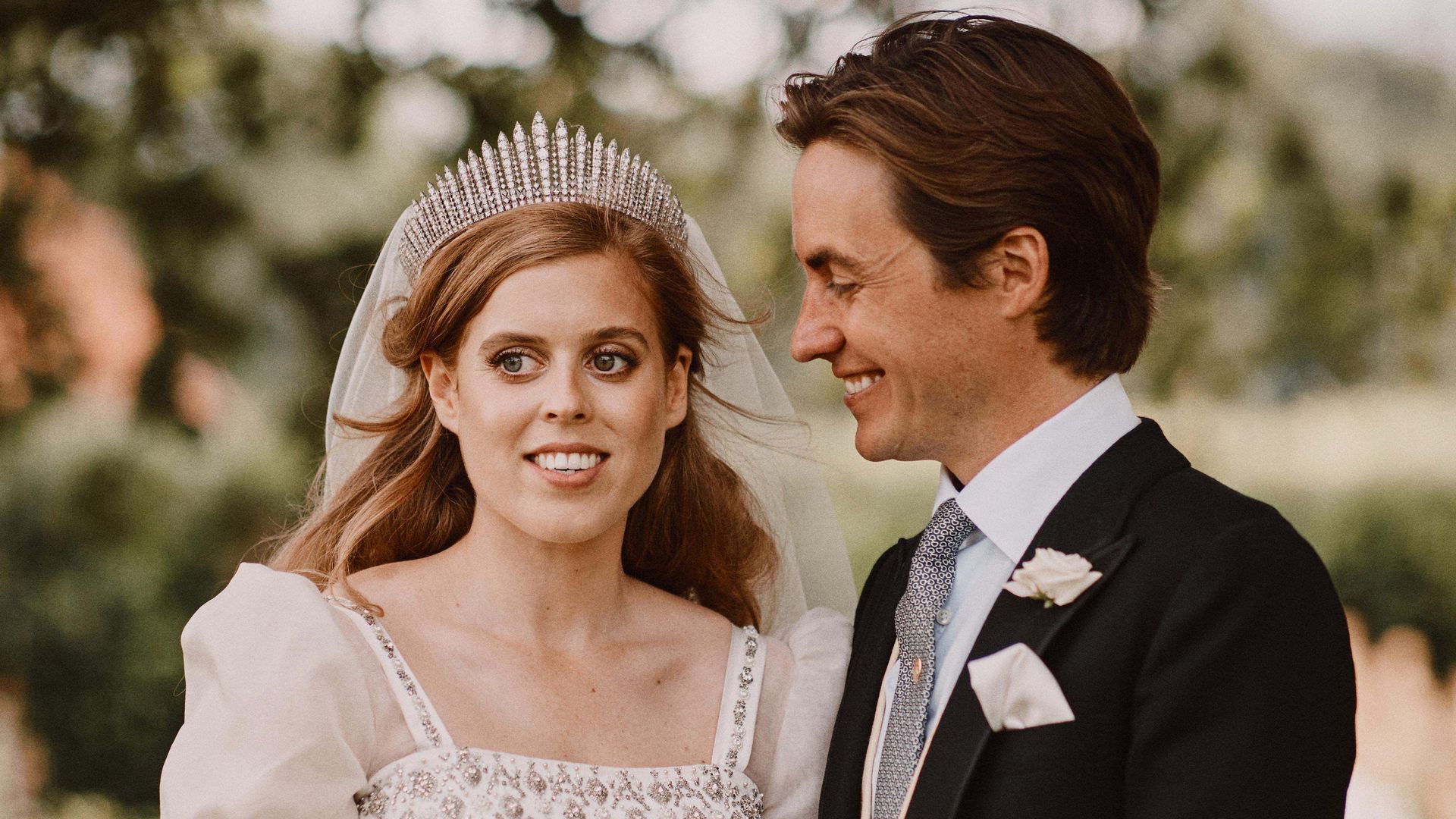 Princess Beatrice honored Queen Elizabeth with the wedding tiara that survived a royal wedding disaster
