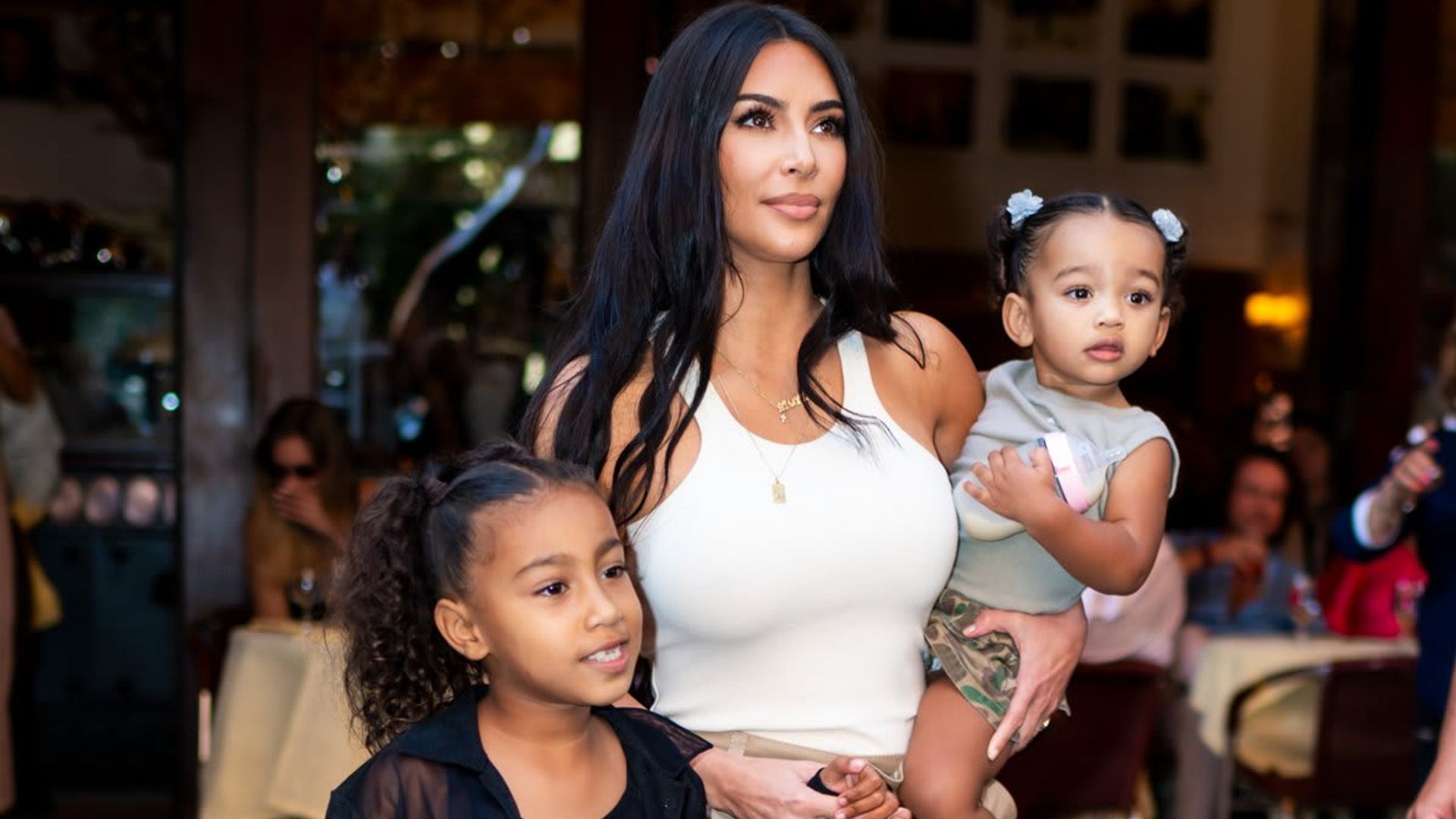 Kim Kardashian denies her whole family got COVID from her private island birthday trip