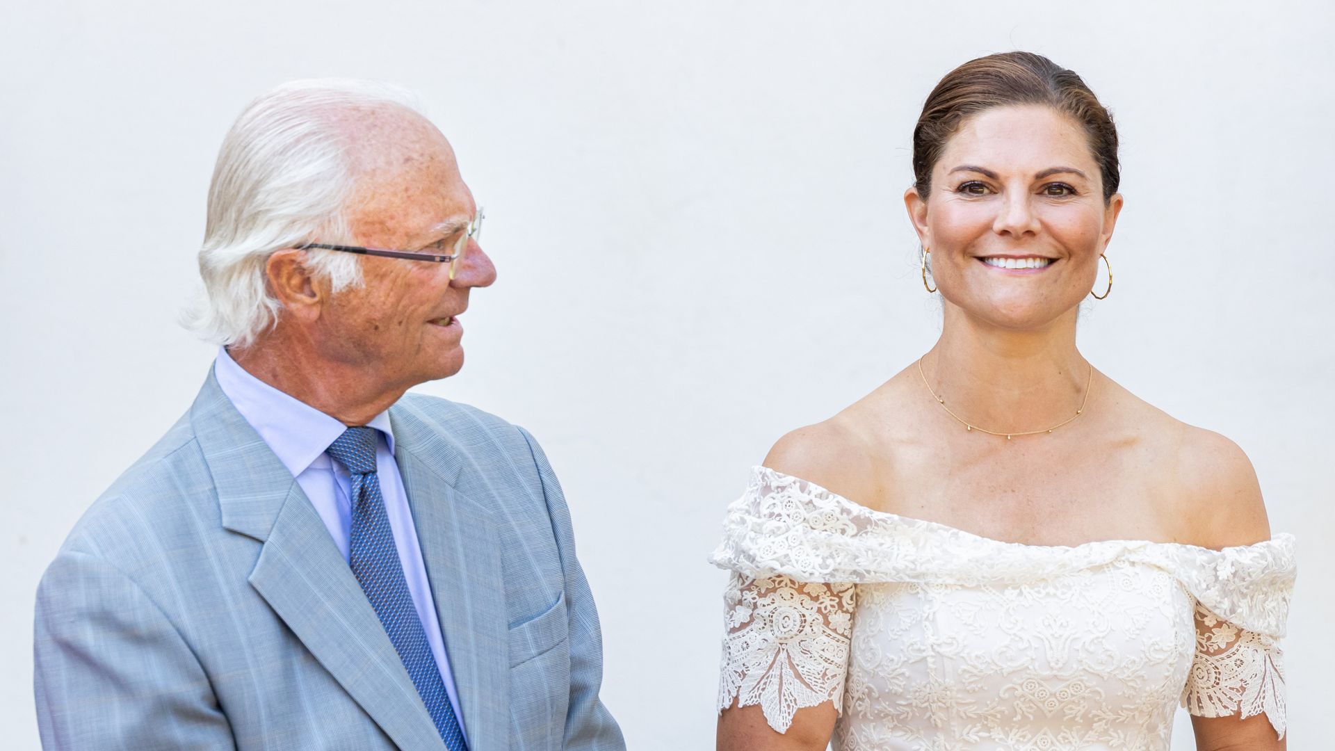 King Carl Gustaf receives 300-year-old historic gift with Princess Victoria as witness
