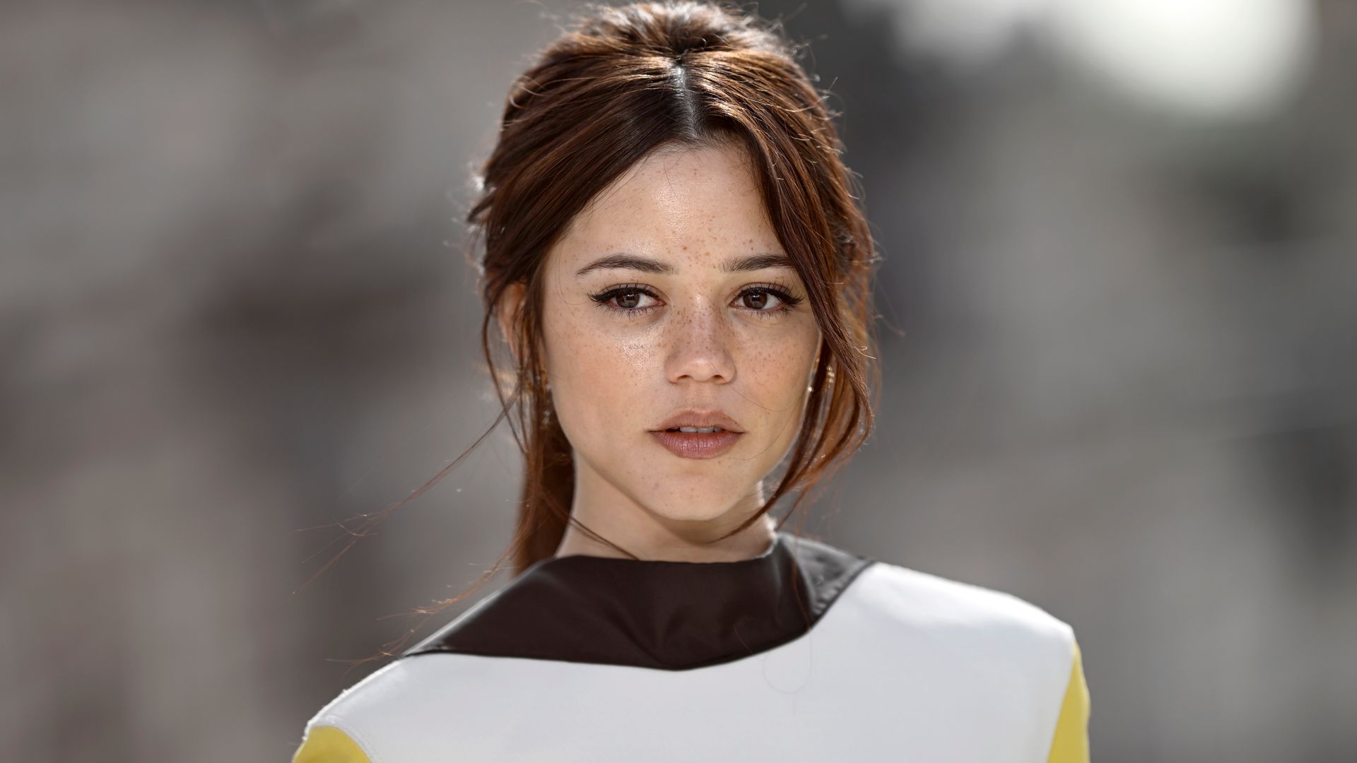 Jenna Ortega’s sunny London look comes with an adorable scene-stealing companion
