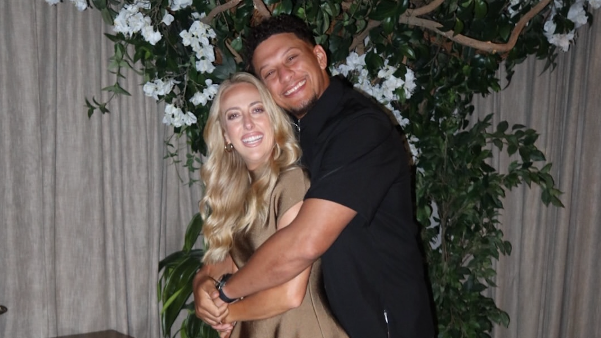 Patrick and Brittany Mahomes