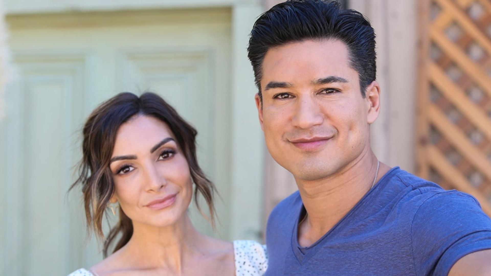 Mario Lopez's third baby isn't born yet, but the sweet bundle already has a headshot