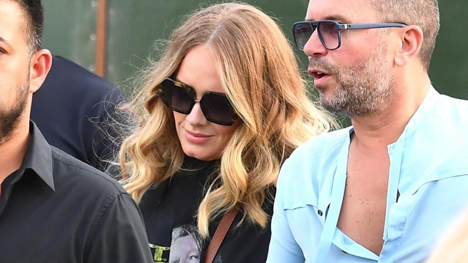 Adele rocks an all denim outfit while rehearsing for her ‘SNL’ hosting debut