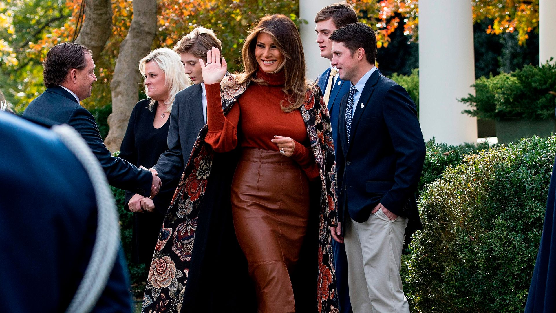 Melania and Donald Trump’s Rose Garden makeover is almost complete, and the lawn has disappeared: See photos