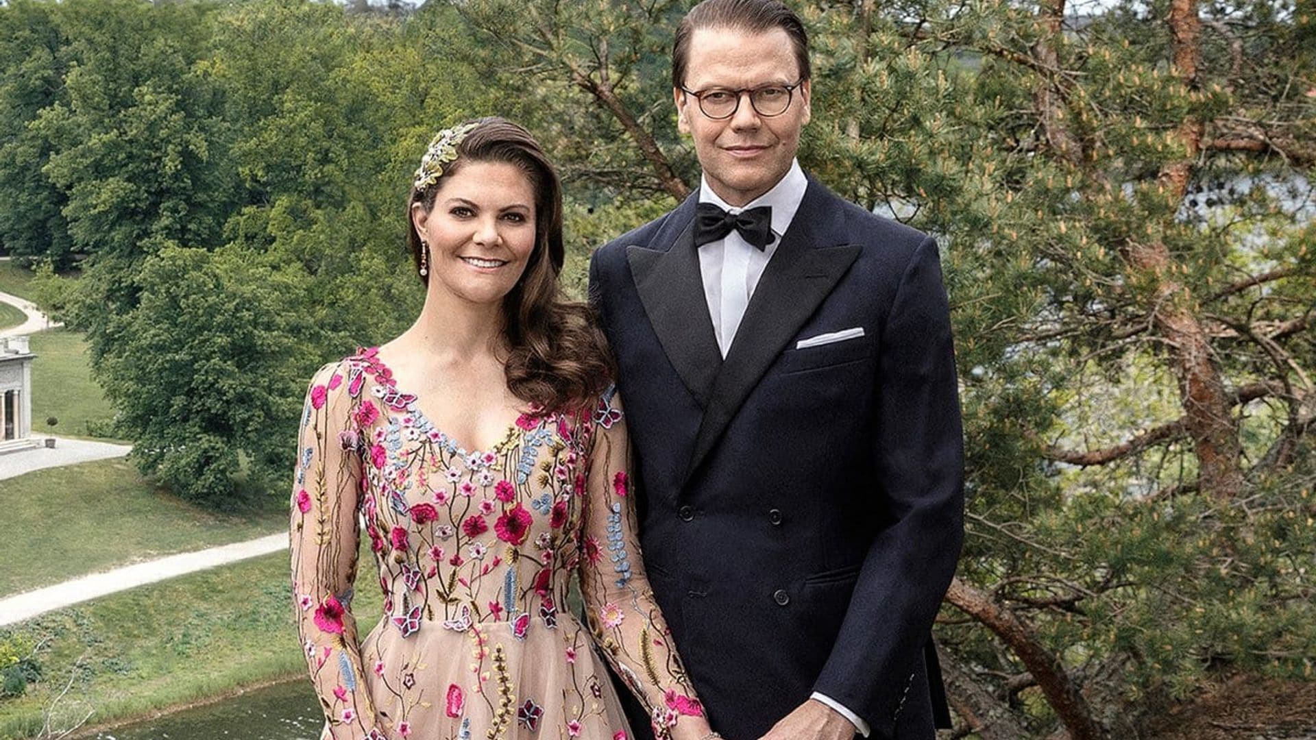 Crown Princess Victoria’s new 10-year wedding anniversary photo looks out of a storybook: See her fairy tale gown