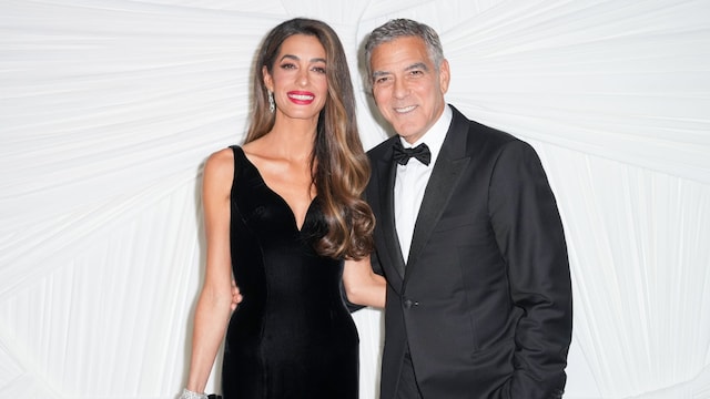 Amal Clooney, George Clooney at The Albies, Clooney Foundation for Justice on September 26, 2024 in New York, New York. 