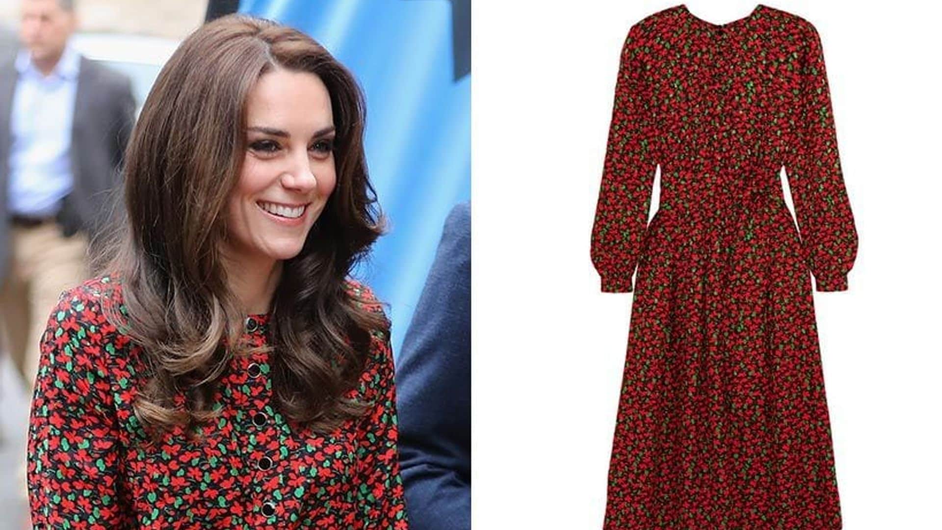 Kate Middleton is holiday ready in red and green: All the details