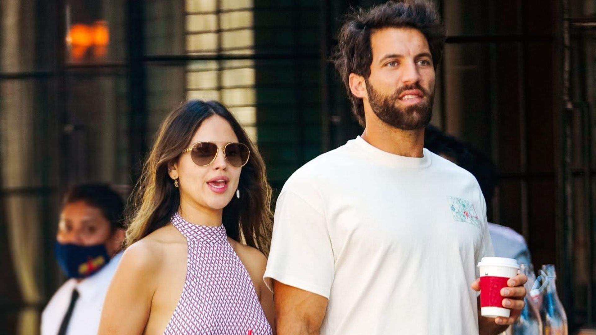 Eiza González walks hand-in-hand with boyfriend Paul Rabil in NYC