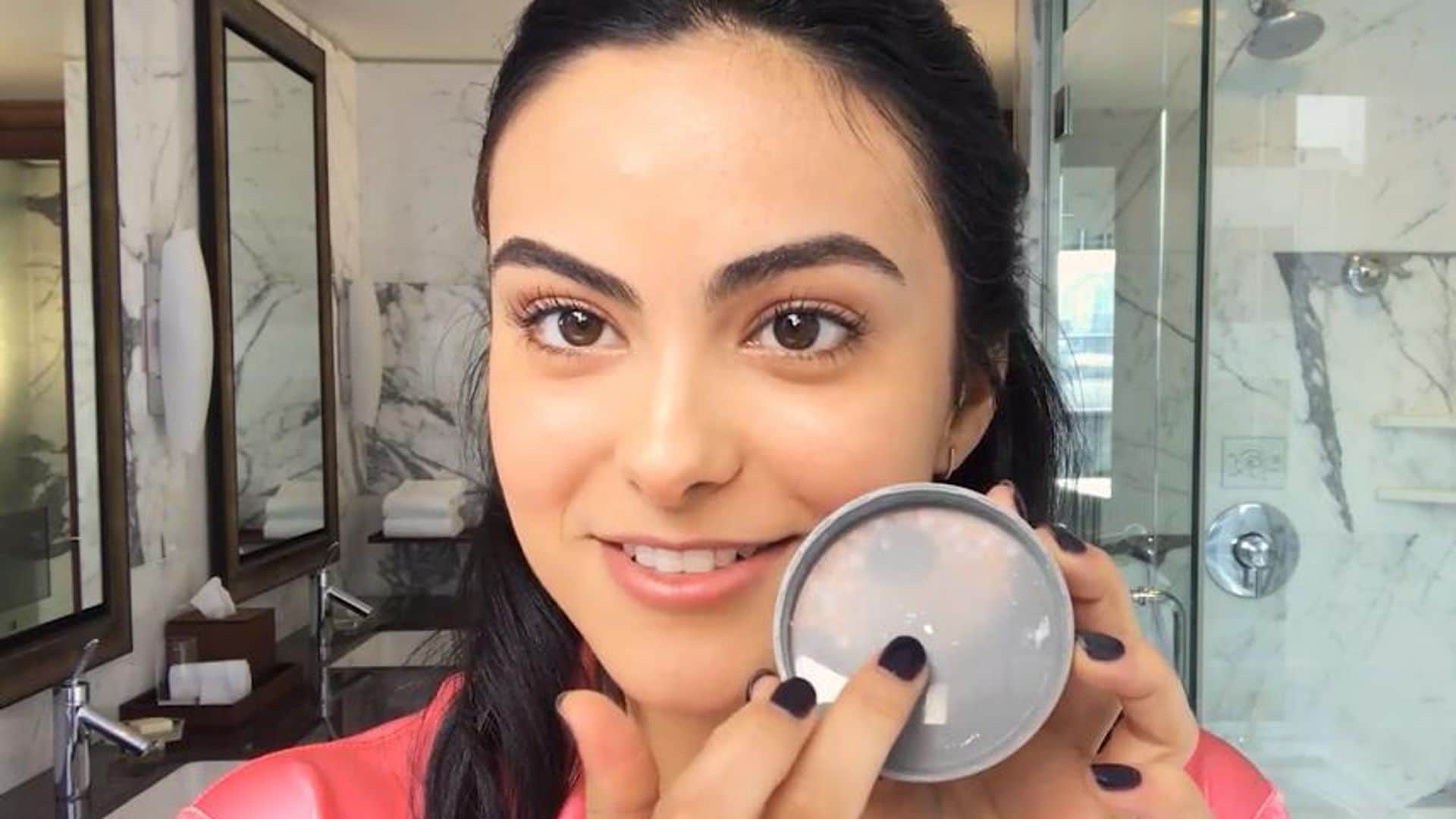 Every product Camila Mendes uses to keep her skin fresh after a '15 hour' workday