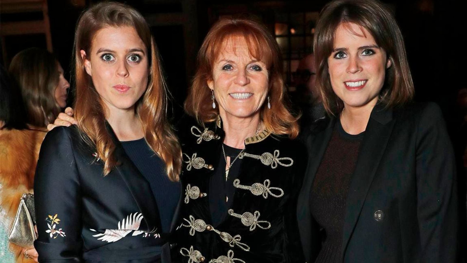 Princess Eugenie and Sarah Ferguson had the best reactions to Beatrice's 'sensational' engagement