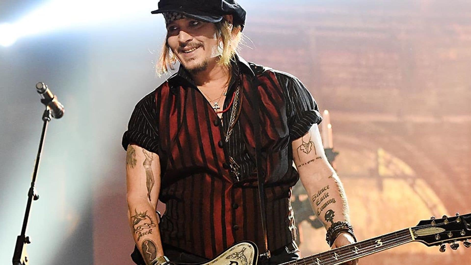 Johnny Depp's tattoos tell the story of his life - take a closer look at his ink