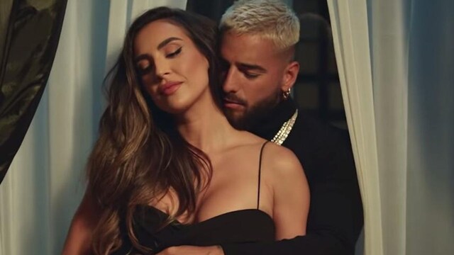 Maluma Que Pena music video Kelly Karloff