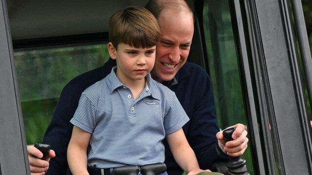 Prince William reveals the band son Prince Louis loves