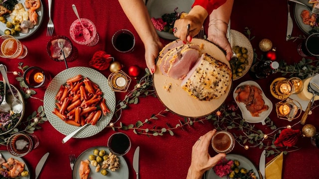 Christmas Food Smorgasbord