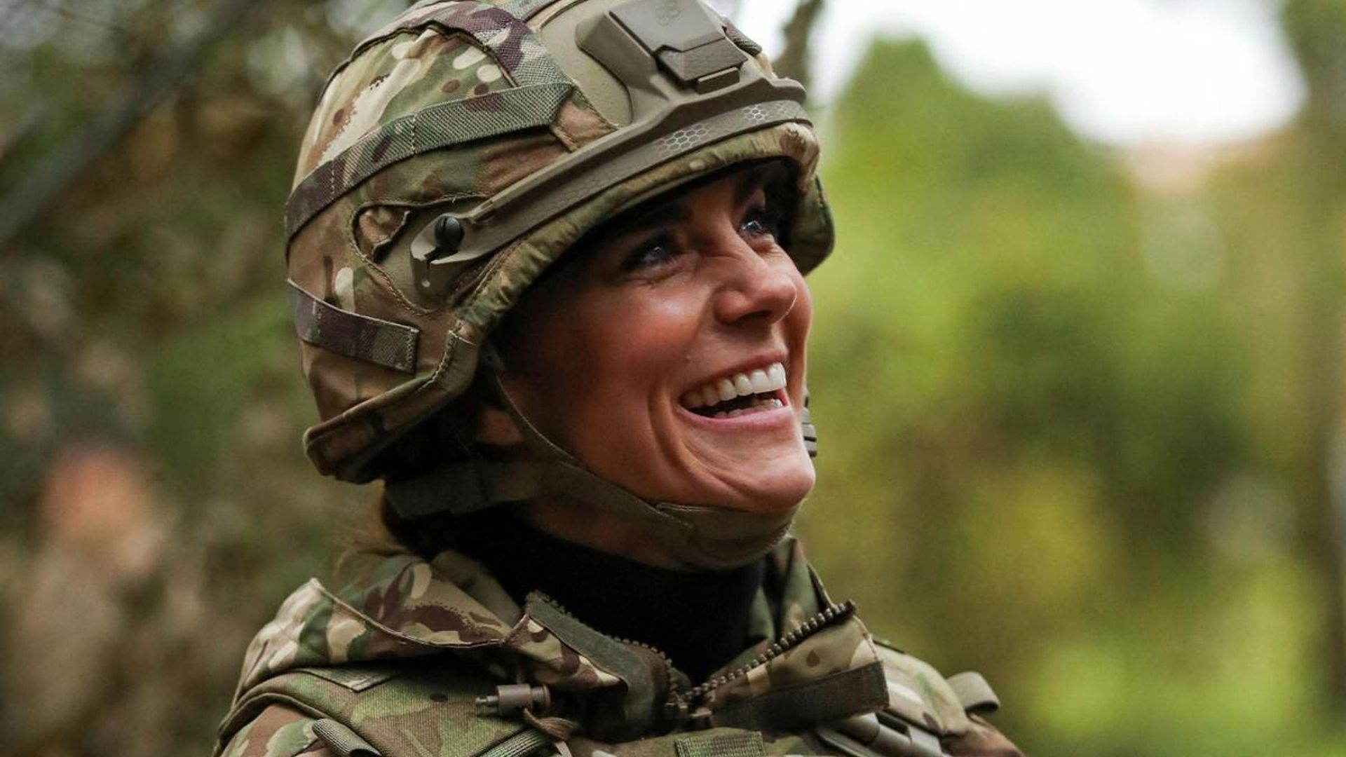 Chic Colonel-in-Chief! The Princess of Wales wears camo during visit to barracks