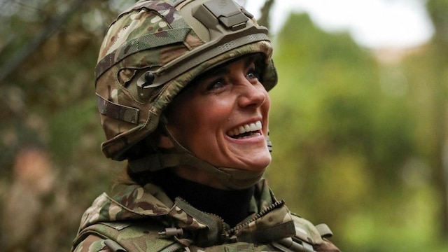 Princess of Wales wears camo