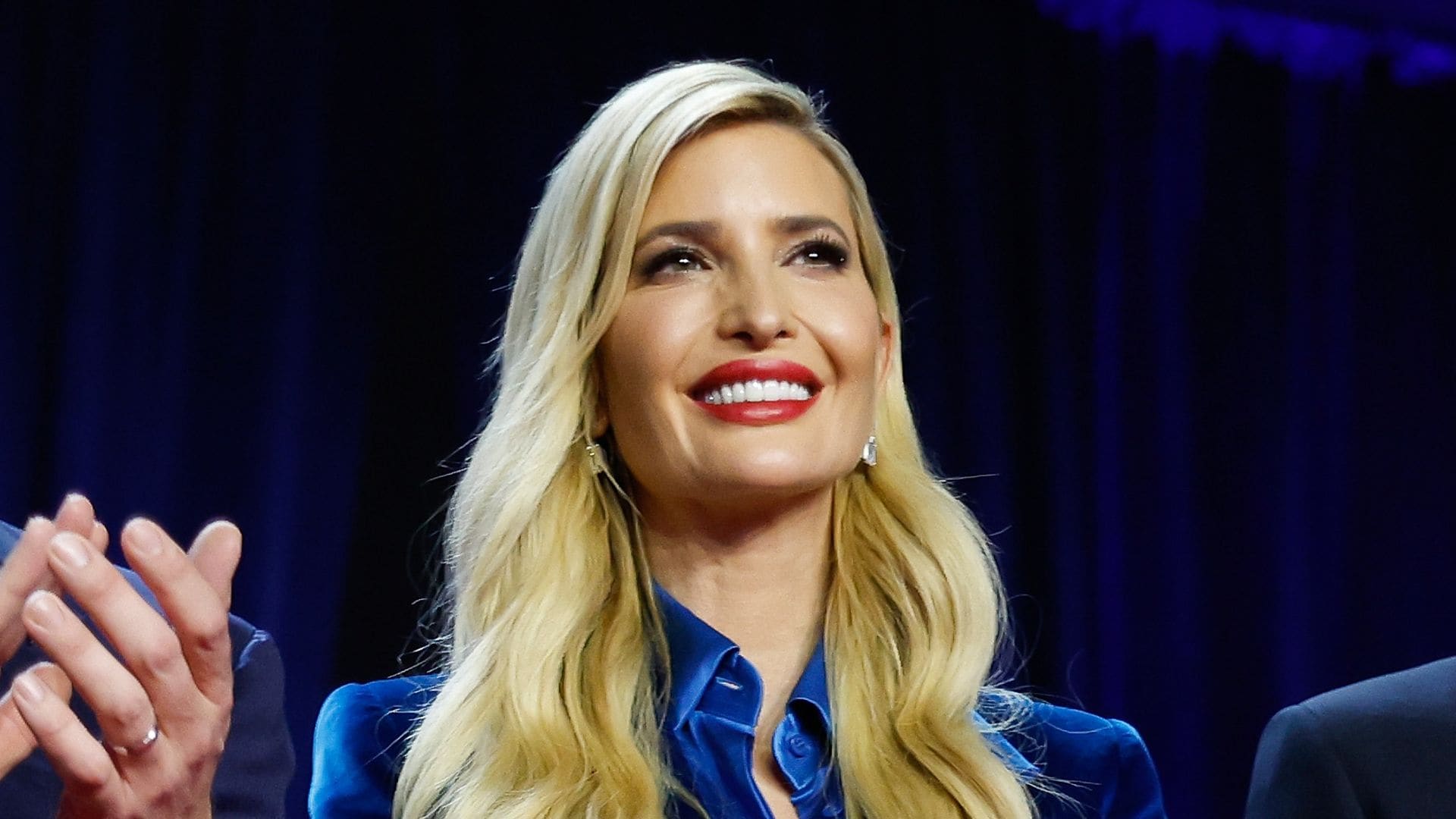 Ivanka Trump dazzles in a vibrant dress ahead of 'girls' night'