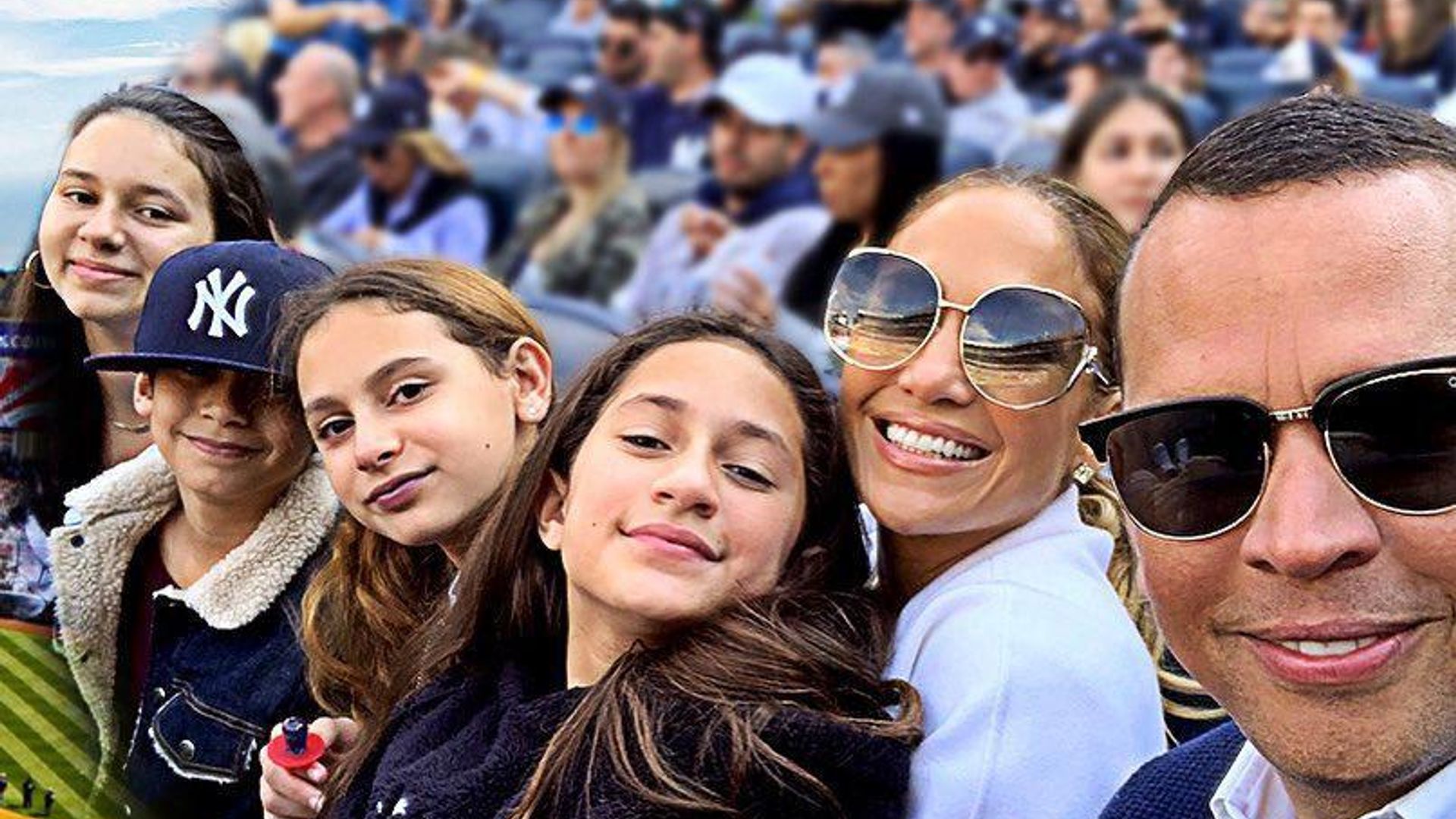 Jennifer Lopez celebrates her ‘happiness’ with photo of her and A-Rod’s blended family