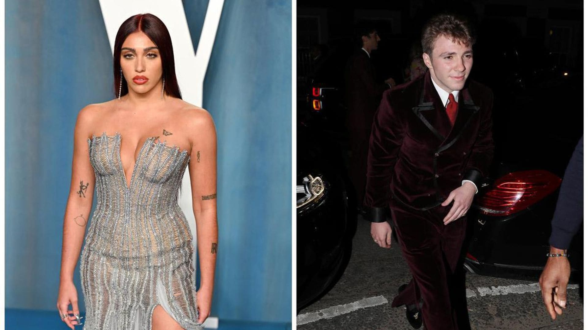 Lourdes Leon celebrates Rocco Ritchie’s art show