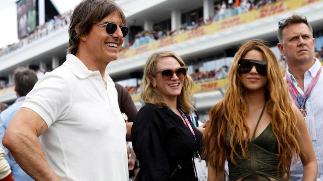 Shakira and Tom Cruise