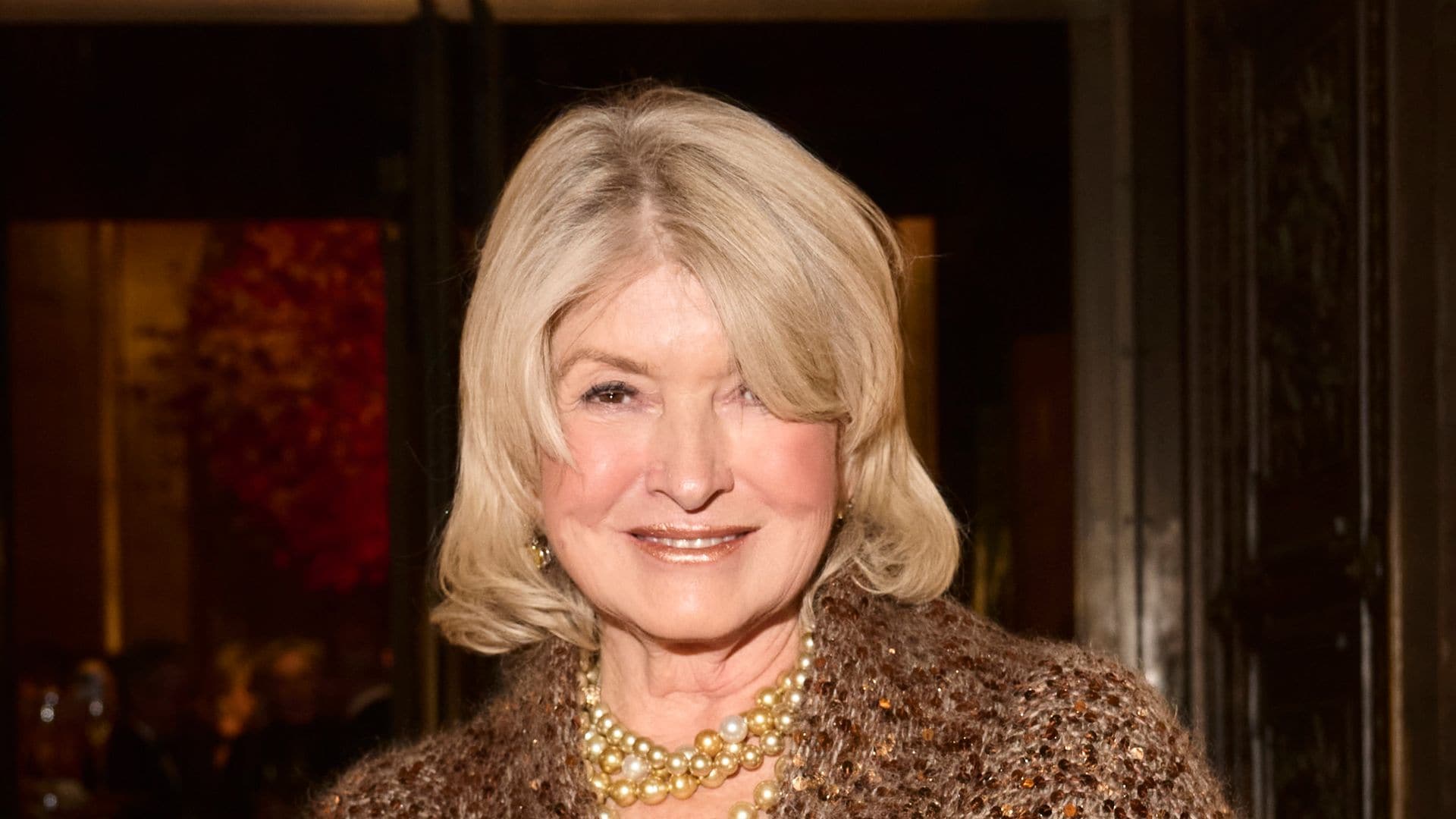NEW YORK, NEW YORK - NOVEMBER 03: Martha Stewart attends the 2025 Library Lions gala at New York Public Library on November 03, 2025 in New York City. (Photo by Valerie Terranova/Getty Images) 