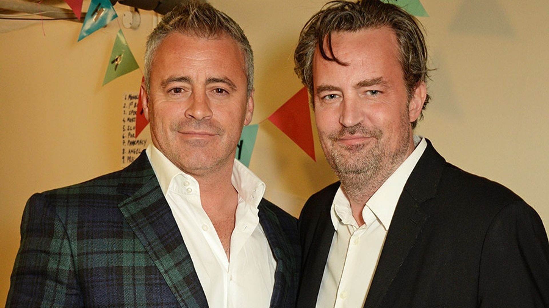 Matthew Perry has a 'Friends' reunion of his own in London
