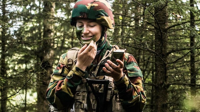 Princess Elisabeth starts military training