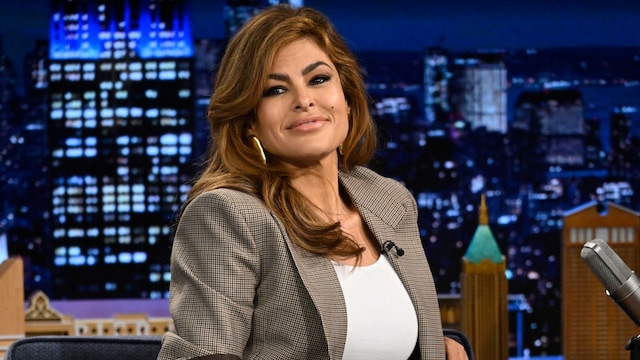 Eva Mendes during an interview on Wednesday, September 18, 2024