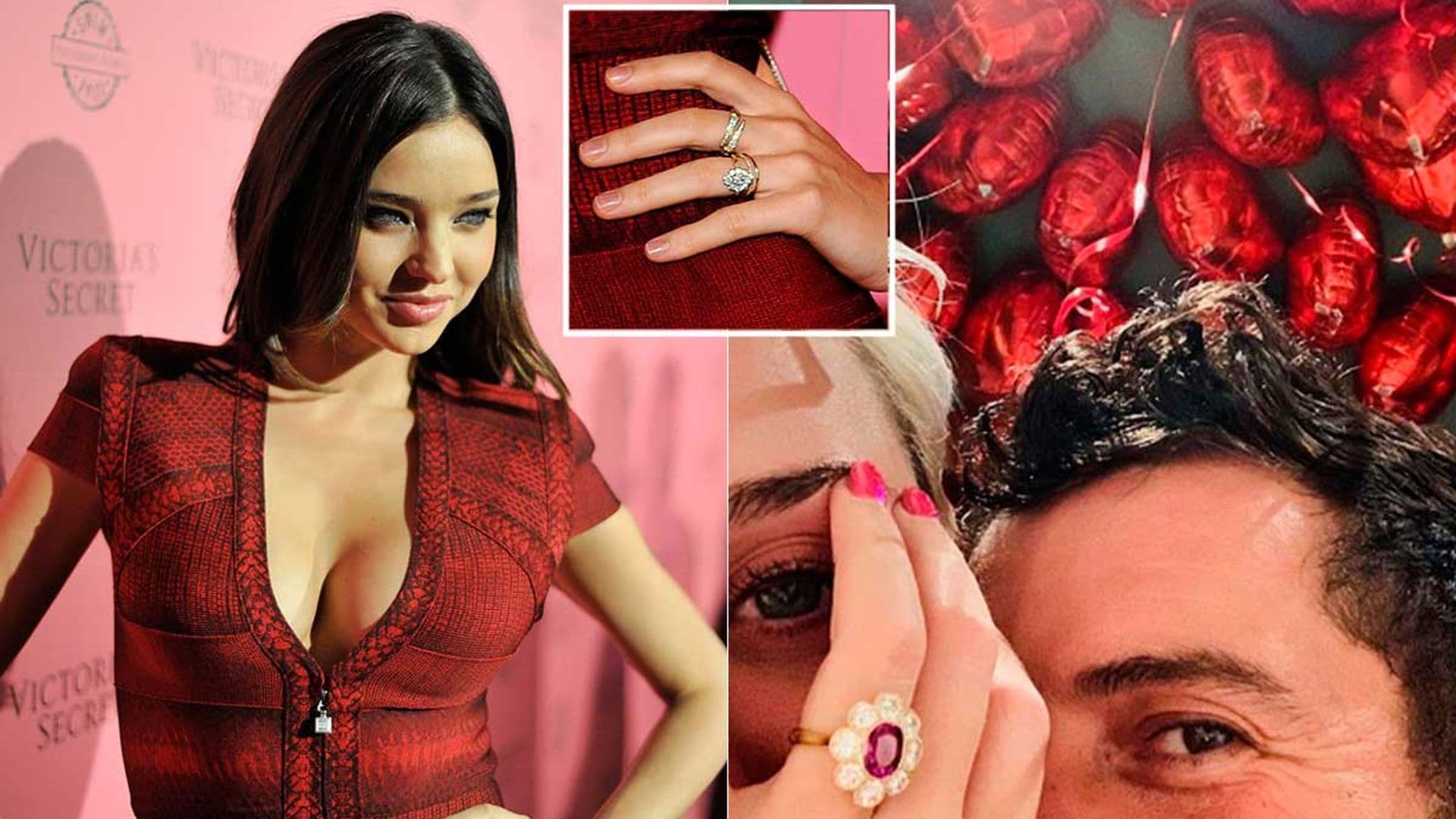 Orlando Bloom's ex Miranda Kerr rocked a flower ring just like Katy Perry's